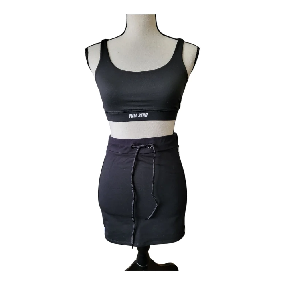 💕Fullsend Sports Bra And Mini Skirt Set Size XS NEW